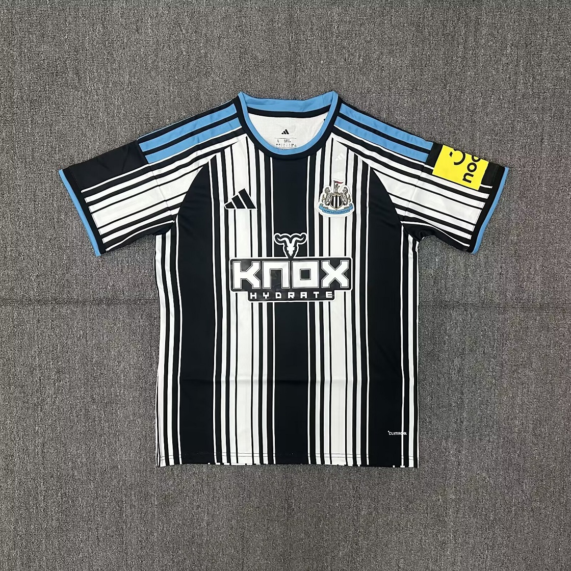 AAA Quality Newcastle 26/27 Home Sponsor Soccer Jersey